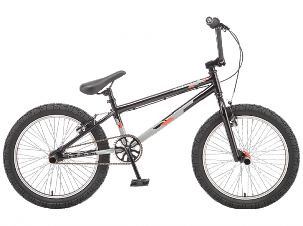BMX Велосипед Tech Team Jump 20" (черный / серый)