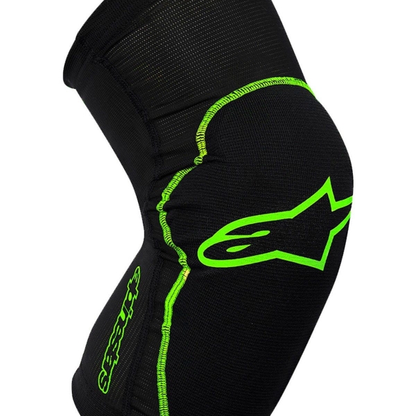 Защита колена Alpinestars Paragon (черный / зеленый)