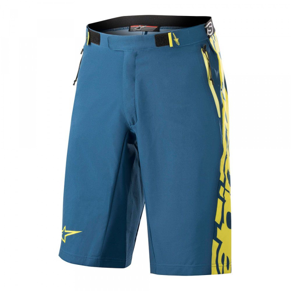 Велошорты Alpinestars Mesa (синий / желтый)