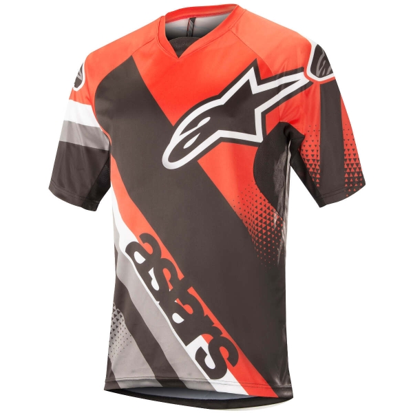 Джерси Alpinestars Racer SS (черный / красный)
