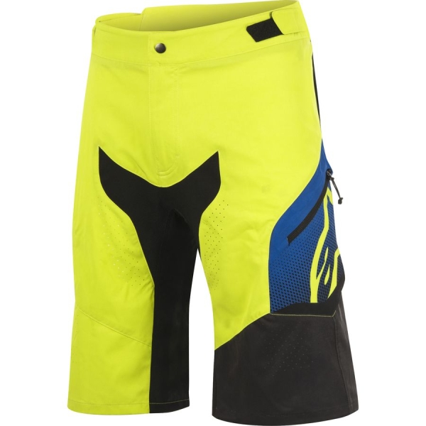 Велошорты Alpinestars Predator 2 (желтый / синий)