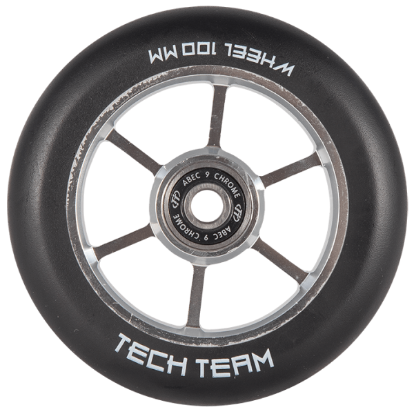 Колесо для самоката Tech Team 6RT 100 (серебристый)