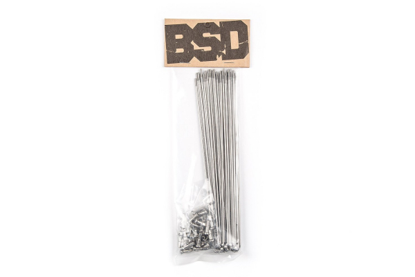 BMX Спицы BSD Butted (серебристый)