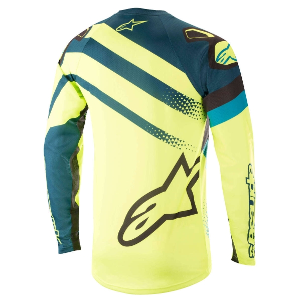 Джерси Alpinestars Racer LS (синий / желтый)