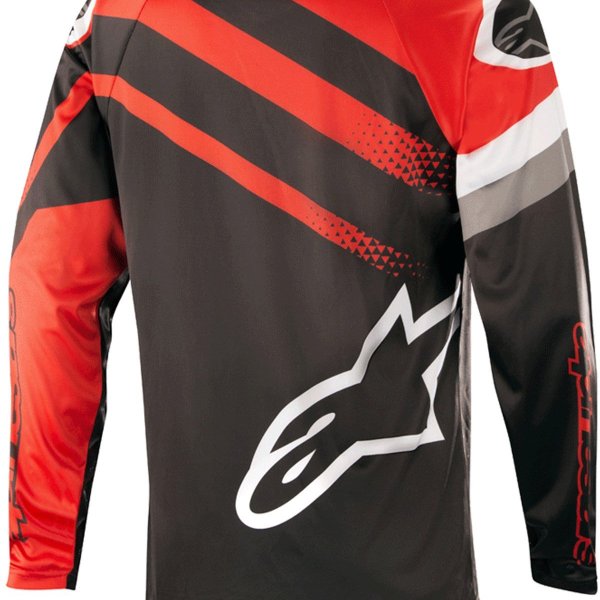 Джерси Alpinestars Racer LS (черный / красный)