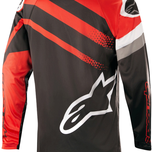 Джерси Alpinestars Racer LS (черный / красный)
