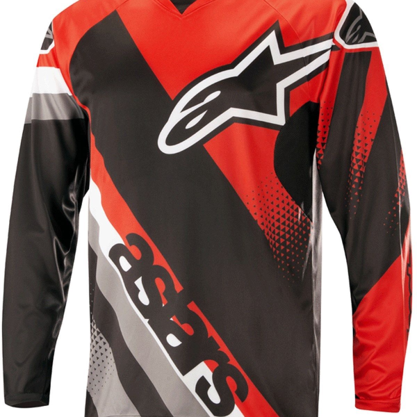 Джерси Alpinestars Racer LS (черный / красный)