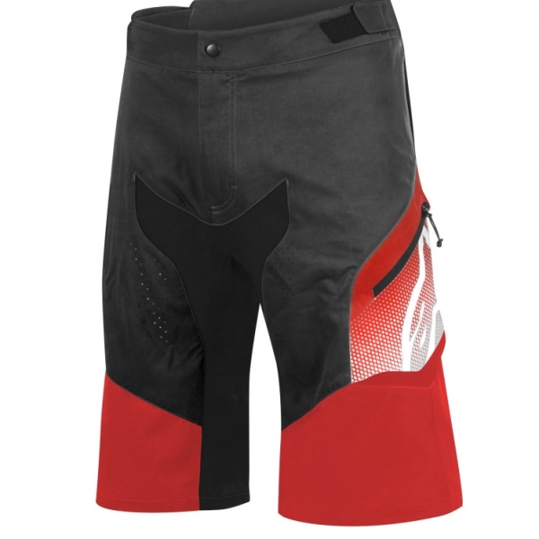 Велошорты Alpinestars Predator 2 (черный / красный)