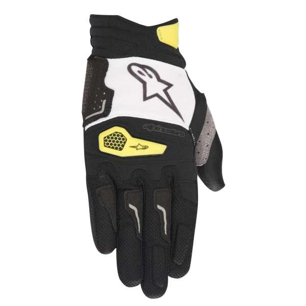 Перчатки Alpinestars Drop Pro (черный / белый / желтый)