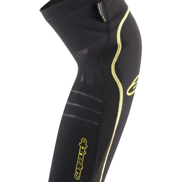Защита колена и голени Alpinestars Paragon (черный / желтый)