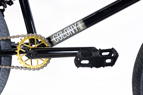 BMX Велосипед Colony Emerge 20" 2018 (черный / золотой)