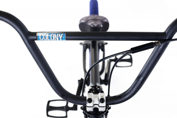 BMX Велосипед Colony Emerge 20" 2018 (черный / синий)