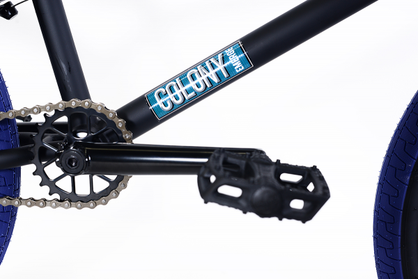 BMX Велосипед Colony Emerge 20" 2018 (черный / синий)