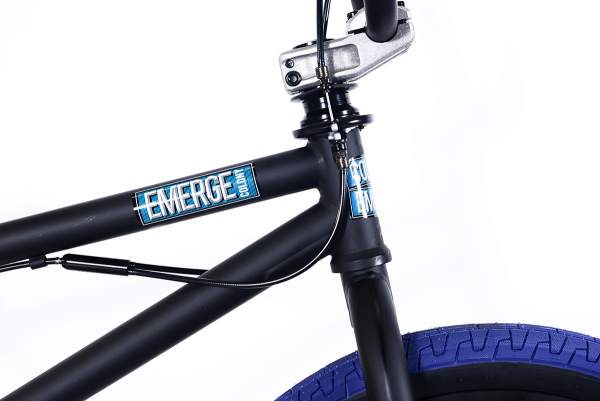 BMX Велосипед Colony Emerge 20" 2018 (черный / синий)
