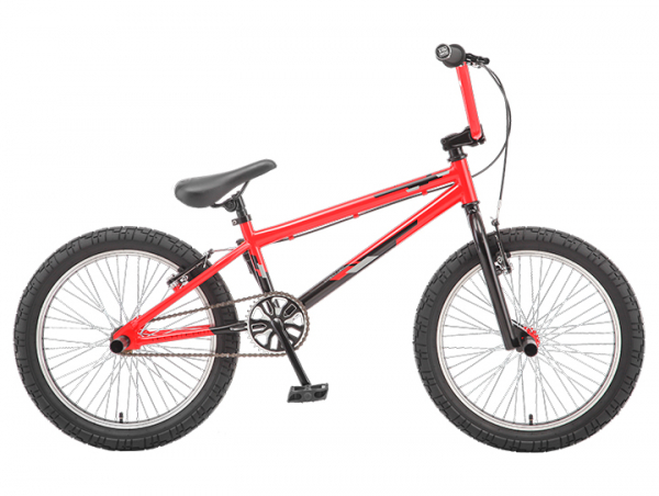 BMX Велосипед Tech Team Jump 20" (красный / черный)
