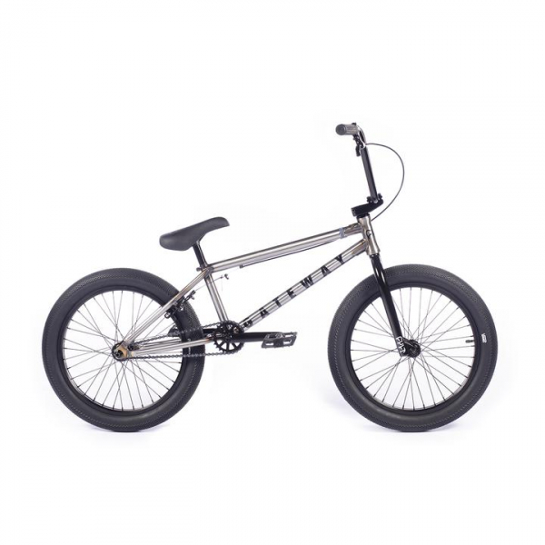 BMX Велосипед Cult Gateway B 20" 2021 (некрашеный / черный)