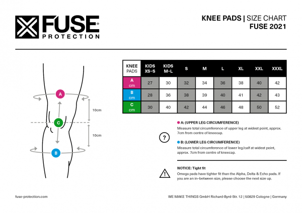 Защита колена и голени Fuse Echo 100 Combo Kids (черный)