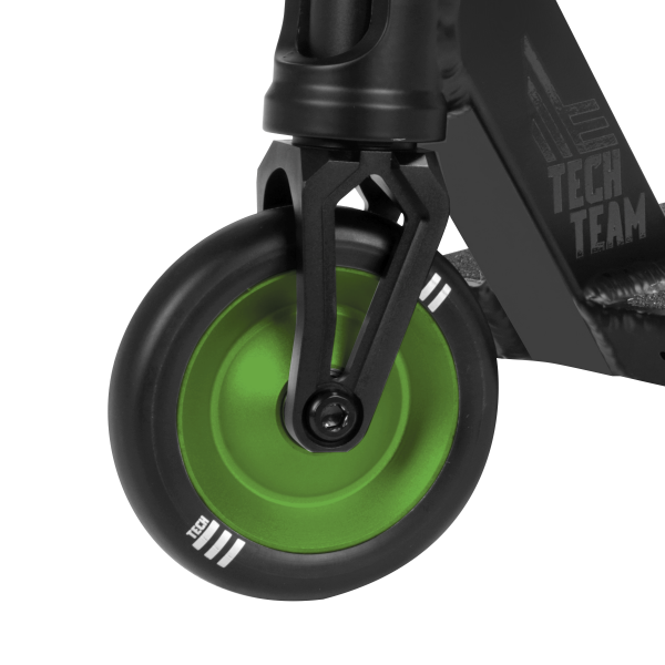 Колесо для самоката Tech Team Solid Shreder 110 (зеленый / черный)