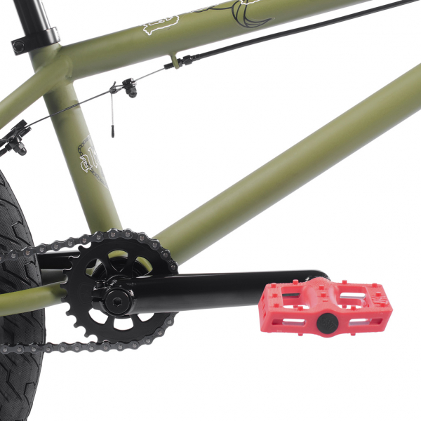 BMX Велосипед Subrosa Altus 20" 2022 (военный зеленый)