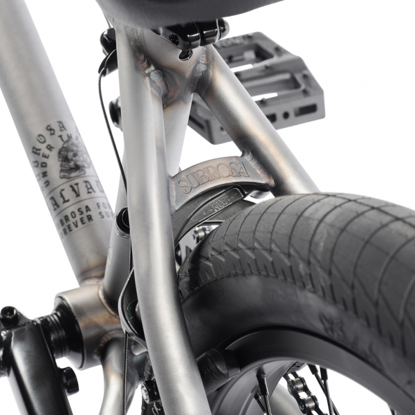BMX Велосипед Subrosa Salvador Park 20" 2022 (некрашеный / бирюзовый)