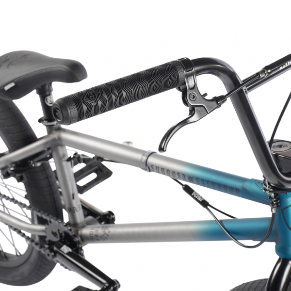 BMX Велосипед Subrosa Salvador Park 20" 2022 (некрашеный / бирюзовый)