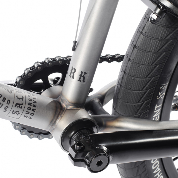 BMX Велосипед Subrosa Salvador Park 20" 2022 (некрашеный / бирюзовый)