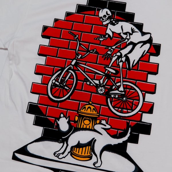 Футболка Old Lizard Barspin (белый)