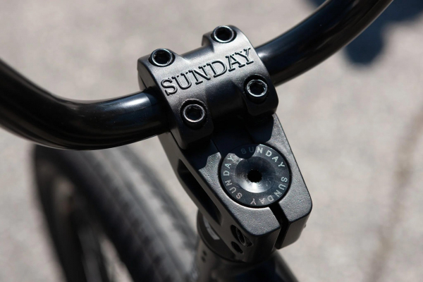 BMX Велосипед Sunday Forecaster Broc Raiford 20" RHD (черный / серый)