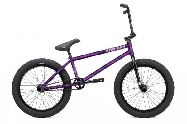 BMX Велосипед Kink Roll Up 20" 2024 (фиолетовый)