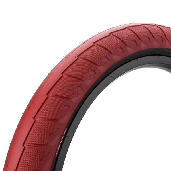 BMX Покрышка Cinema Williams Red w/ Black Walls сталь