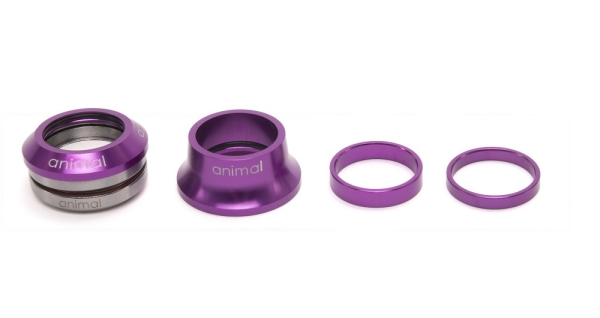 BMX Рулевая колонка Animal Skyline Purple