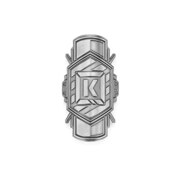 Наклейка Kink K-Brick Badge Silver