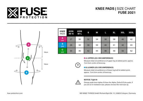 Защита колена и голени Fuse Omega 75 Elite Combo (черный / желтый)