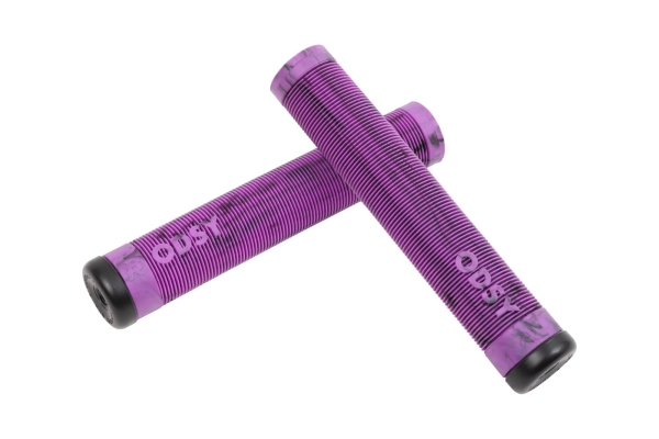BMX Грипсы Odyssey Broc Raiford Black / Purple Swirl