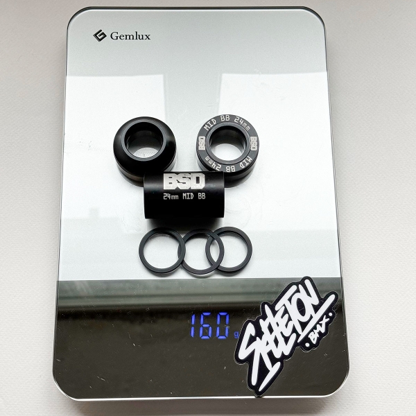 BMX Каретка BSD Substance Mid 24 Black
