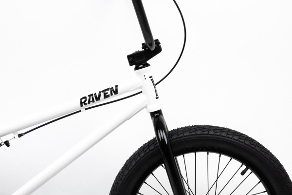 BMX Велосипед TSB Raven 21" (белый)