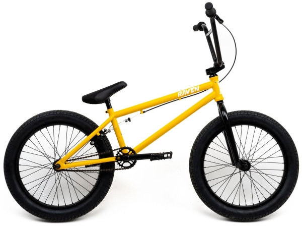 BMX Велосипед TSB Raven 20" (желтый)