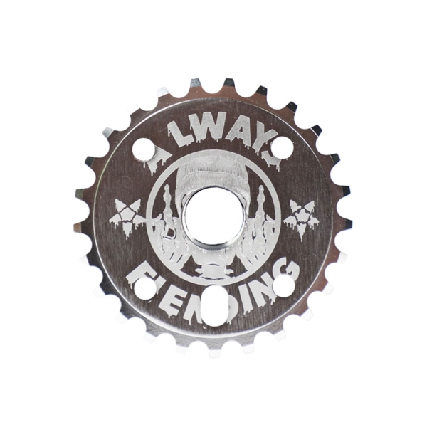 BMX Звезда Fiend Reynolds 25T Polished Silver