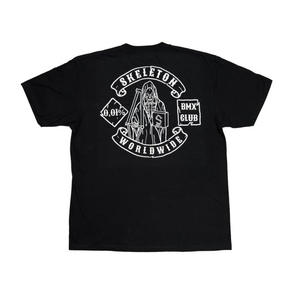 Футболка Skeleton BMX Club (черный)