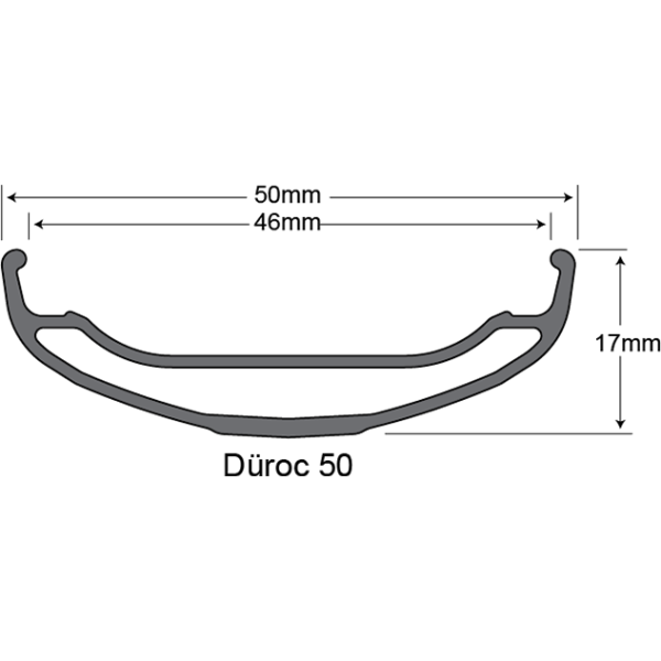 Обод 27.5" 32h SunRingle Duroc 50 Sleeved Black (RY9E14P13605C)