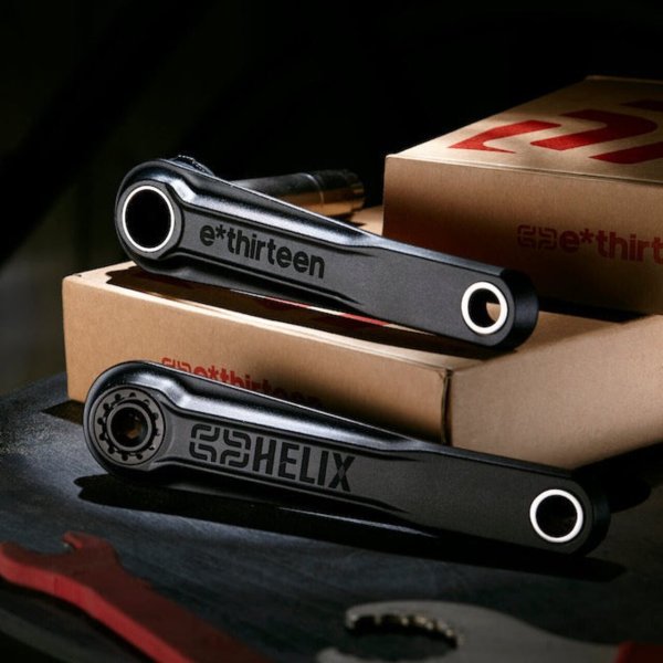Шатуны E Thirteen Helix Cranks 165x73mm Black (CS4HBA-104)