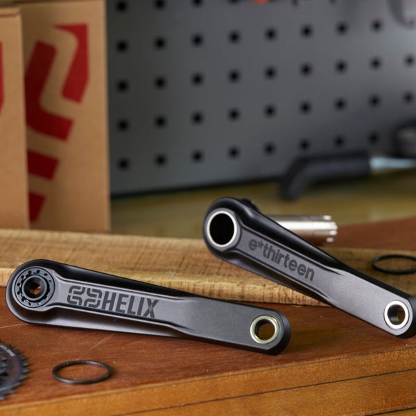 Шатуны E Thirteen Helix Cranks 165x73mm Black (CS4HBA-104)