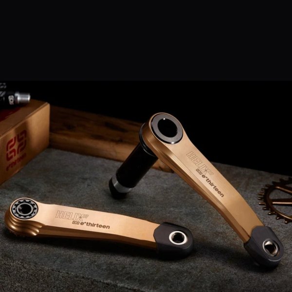 Шатуны E Thirteen Helix R Cranks 170x73mm Bronze (CS4HRA-101)