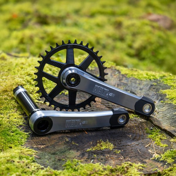 Шатуны E Thirteen Helix Race Alloy GR 165x73mm Silver