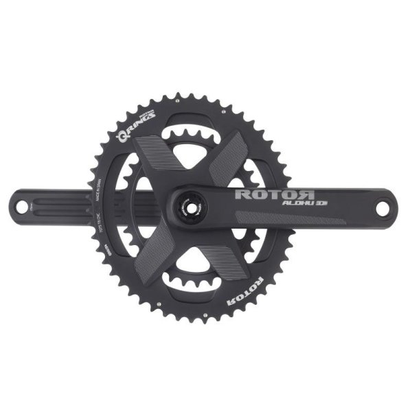 Шатуны Rotor Aldhu 3D+ Crank Arms Black 175mm (C02-102-21010-0)